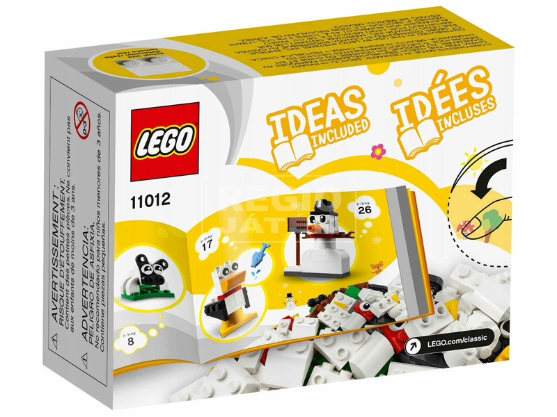 LEGO Classic 11012 Kreatív fehér kockák V29 kép nagyítása