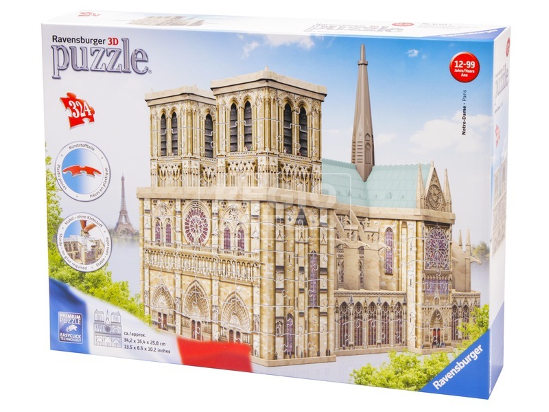 Hoes Zielig Verandert in Ravensburger: Puzzle 3D 324 db - Notre Dame | REGIO JÁTÉK Webáruház