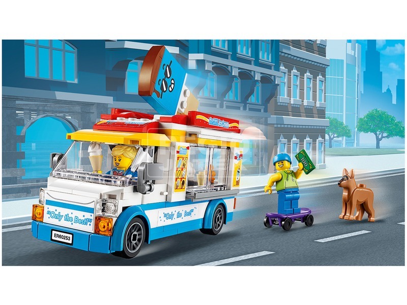 LEGO® City Great Vehicles Fagylaltos kocsi 60253 kép nagyítása