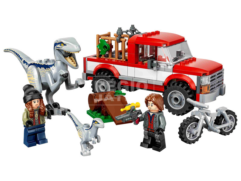 LEGO Jurassic World 76946 Kék és Béta velociraptorok elfogása kép nagyítása