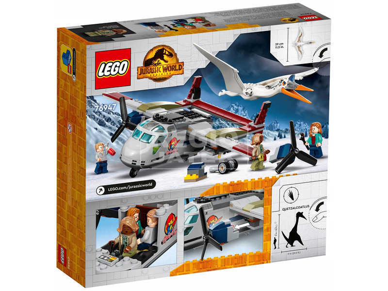 LEGO Jurassic World 76947 Quetzalcoatlus: repülőgépes támadás kép nagyítása