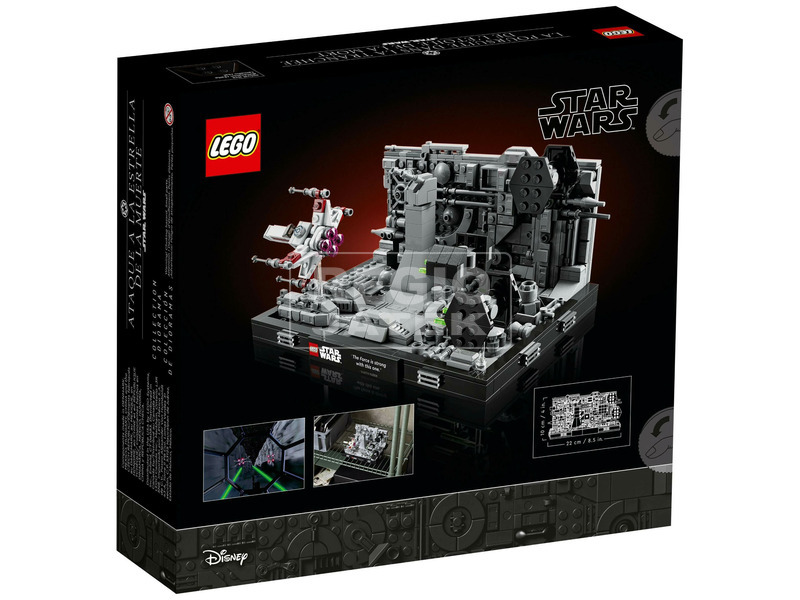 LEGO Star Wars TM 75329 Halálcsillag™ árokfutam dioráma kép nagyítása