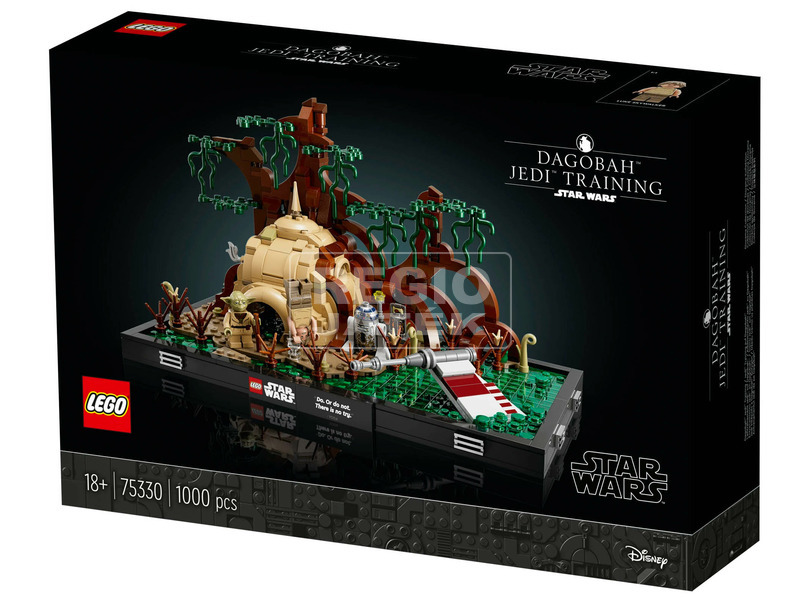 LEGO Star Wars TM 75330 Jedi™ kiképzés a Dagobah™ bolygón dioráma