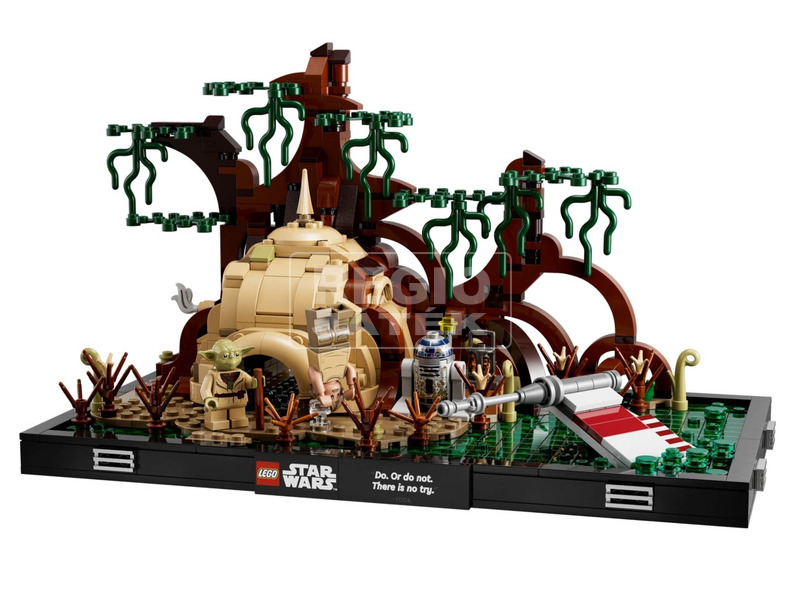LEGO Star Wars TM 75330 Jedi™ kiképzés a Dagobah™ bolygón dioráma kép nagyítása