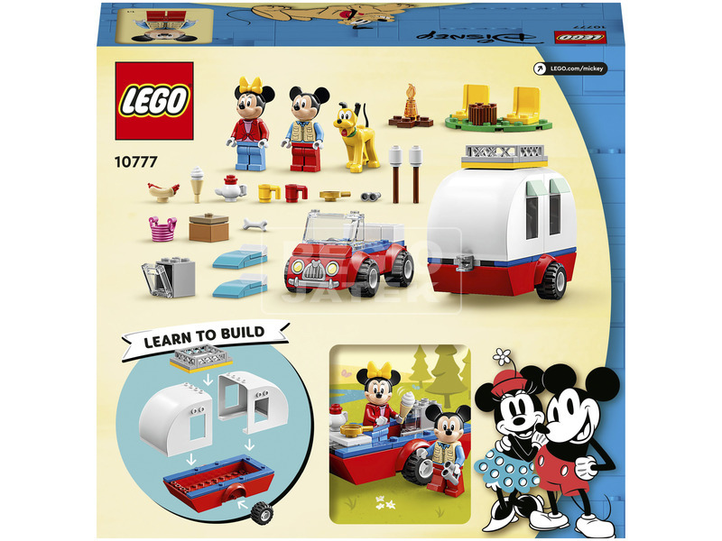 LEGO Mickey and Friends 10777 Mickey és Minnie egér kempingezik kép nagyítása