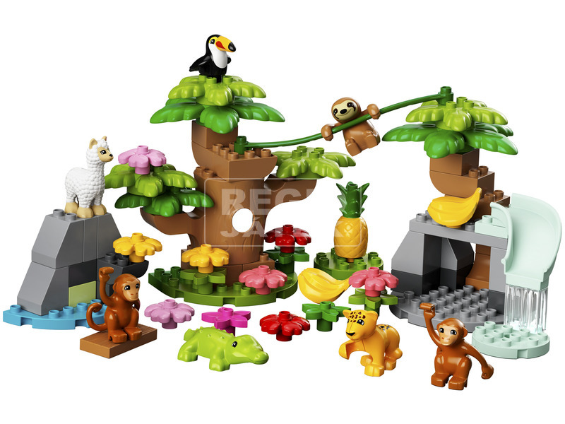 LEGO DUPLO Town 10973 Dél-Amerika vadállatai kép nagyítása