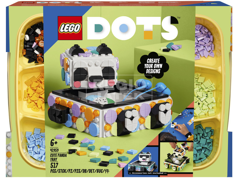 LEGO DOTS 41959 Cuki pandás tálca