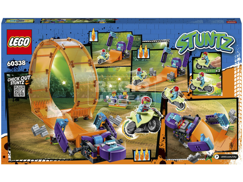 LEGO City Stuntz 60338 Csimpánzos zúzós kaszkadőr hurok kép nagyítása