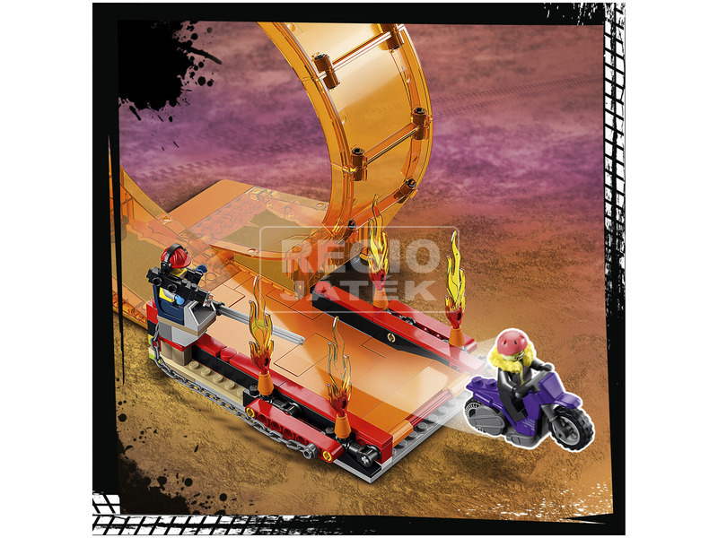 LEGO City Stuntz 60339 Kaszkadőr aréna dupla hurokkal kép nagyítása
