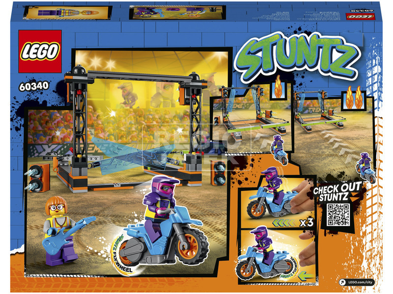 LEGO City Stuntz 60340 Pengés kaszkadőr kihívás kép nagyítása