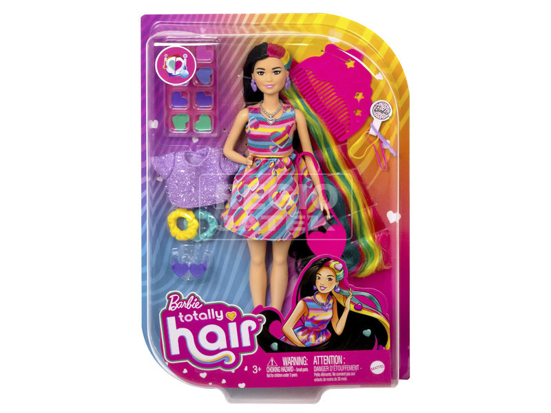 Barbie Totally hair baba - szív