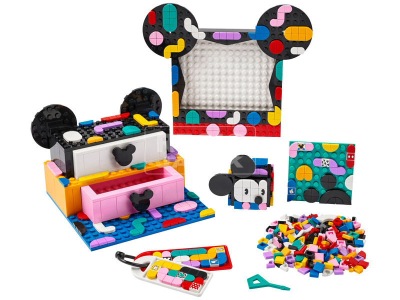LEGO DOTS 41964 Mickey egér és Minnie egér tanévkezdő doboz kép nagyítása