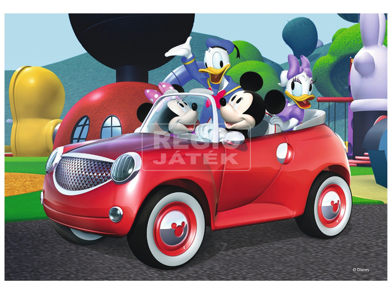 Ravensburger: Puzzle 2x12 db - Mickey, Minnie és barátaik kép nagyítása