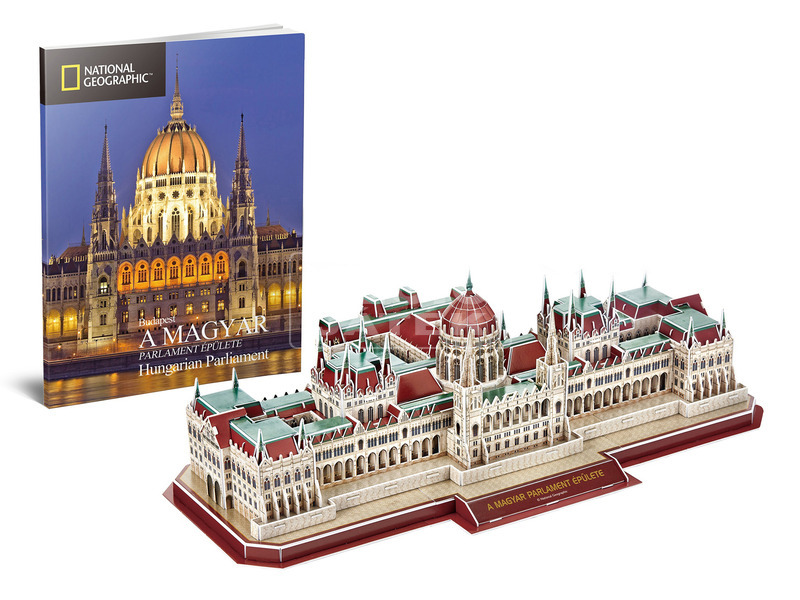 3D puzzle Magyar Parlament NatGeo kép nagyítása