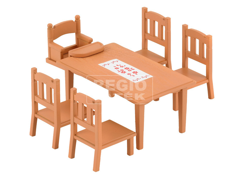 Sylvanian Families Étkező asztal székekkel