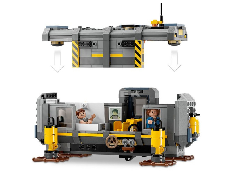 LEGO Avatar 75573 Lebegő sziklák: 26-os helyszín és RDA Samson kép nagyítása