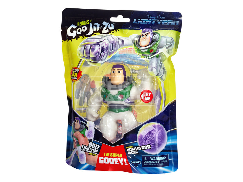 HEROES of Goo Jit Zu Lightyear nyújtható figura