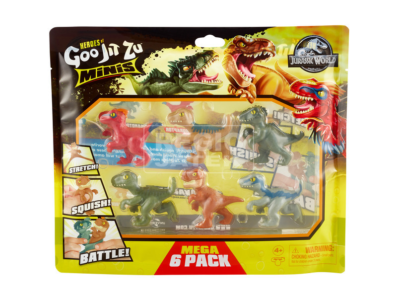 HEROES of Goo Jit Zu Jurassic World minifigura 6db