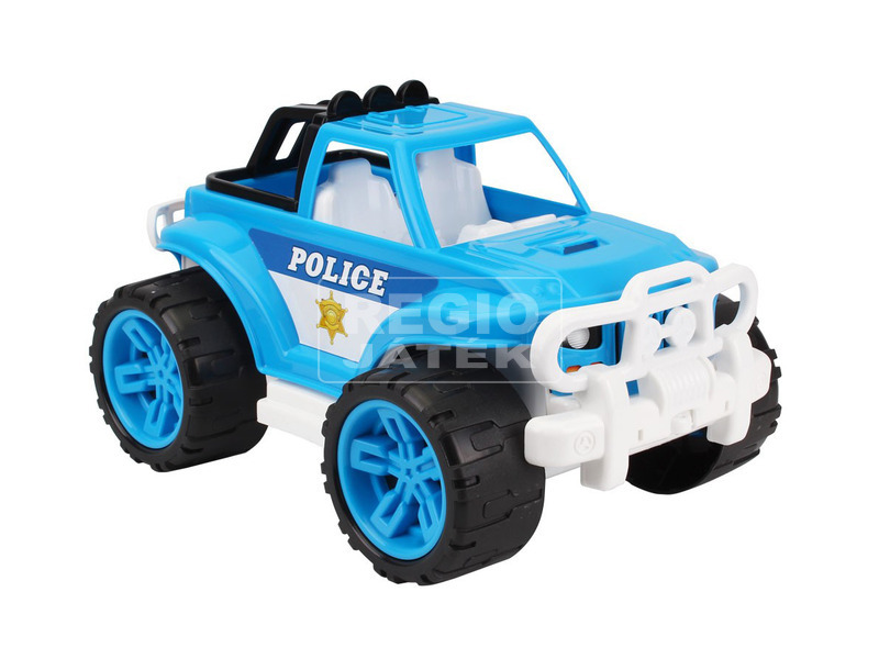 Műanyag rendőr terepjáró - 35 cm kép nagyítása