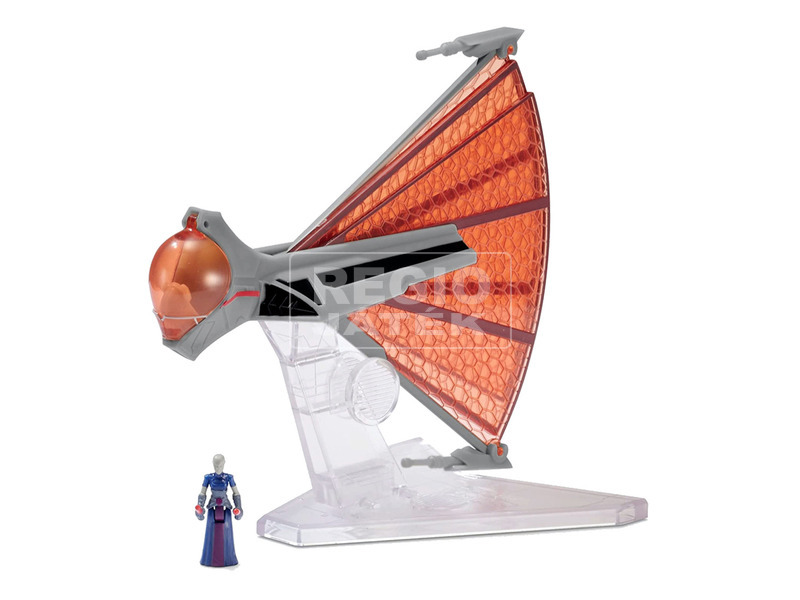 Disney: Star Wars Ginivex-osztályú vadászgép + Asajj Ventress 8 cm kép nagyítása
