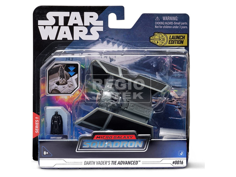 Disney: Star Wars TIE Advanced Darth Vader járművel 13 cm