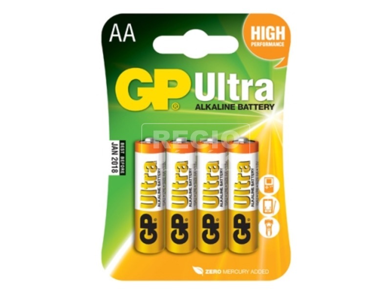 GP Ultra AA ceruzaelem 4 darabos készlet