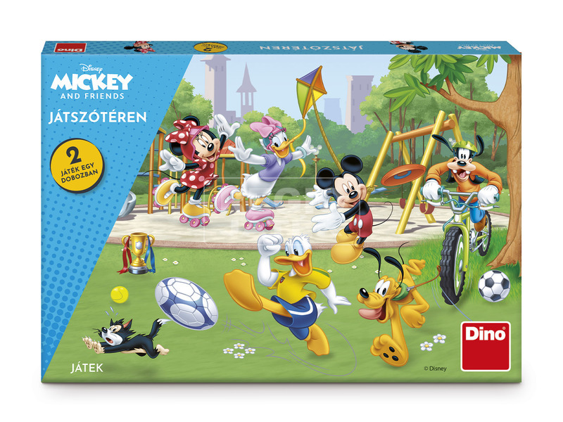 Dino Társasjáték - Mickey and Friends, Játszótéren kép nagyítása