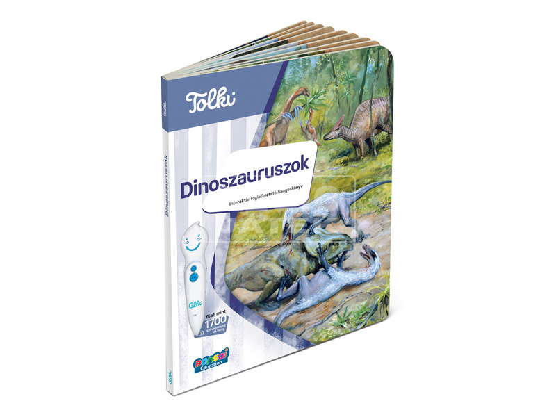 Tolki interaktív könyv - Dinoszauruszok kép nagyítása