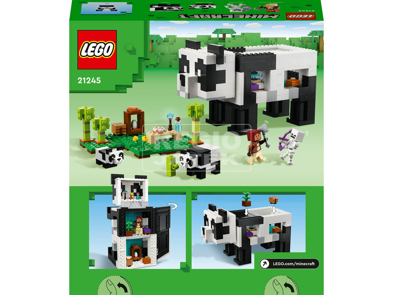 LEGO Minecraft 21245 A pandamenedék kép nagyítása