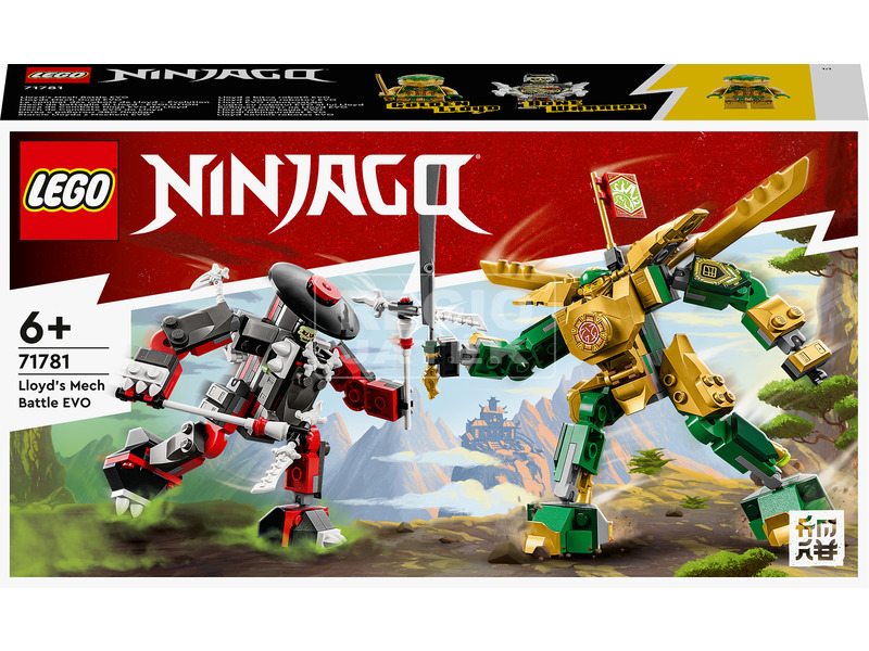 LEGO Ninjago 71781 Lloyd Mech Battle EVO