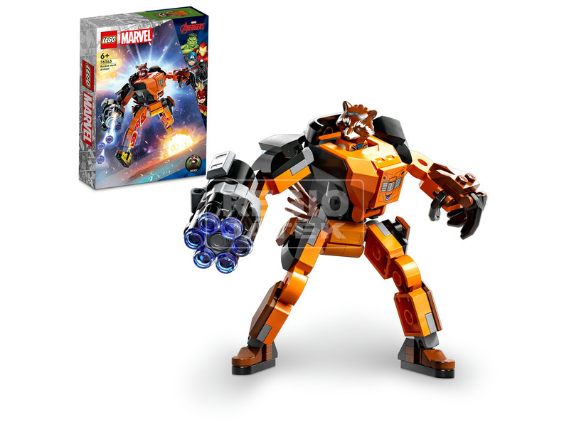 LEGO Super Heroes 76243 Rocket Mech Armor kép nagyítása