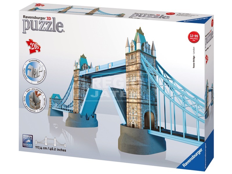 Ravensburger: Tower-híd 216 darabos 3D puzzle | REGIO JÁTÉK Webáruház