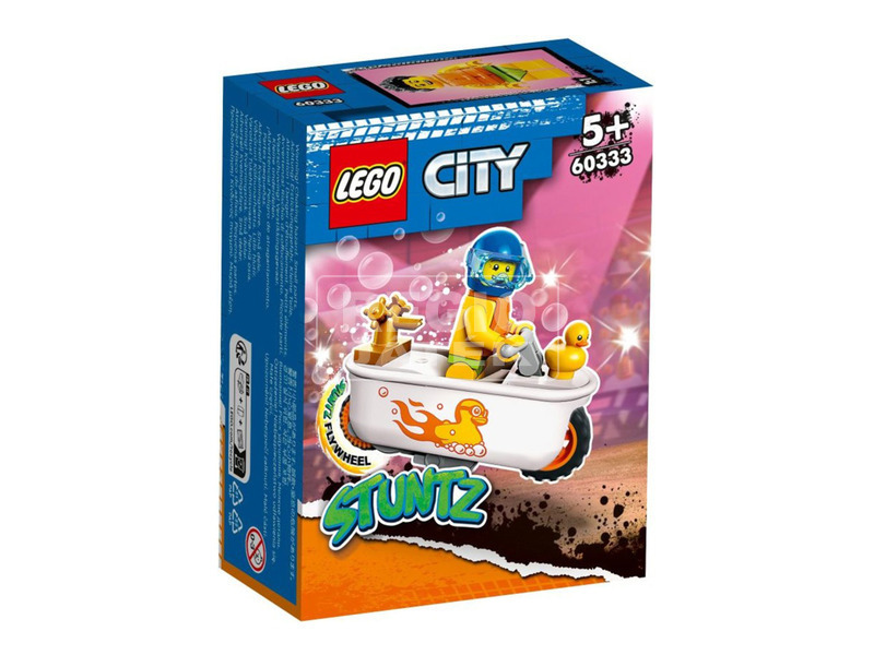 LEGO City 60333 Fürdőkádas kaszkadőr motorkerékpár
