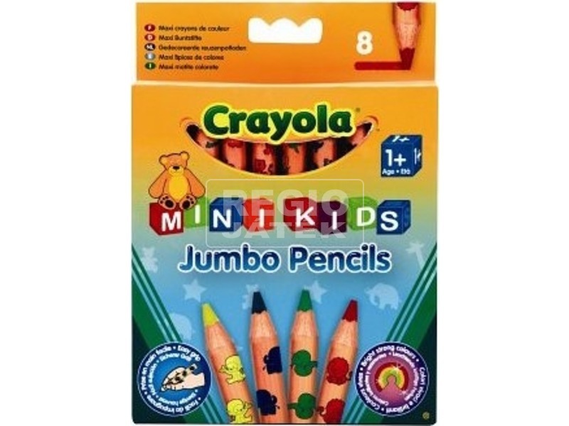 Crayola állatos színesceruza 8 darabos készlet