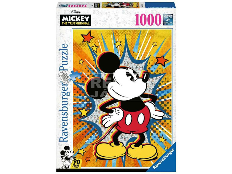 Ravensburger Puzzle 1000 db - Retro Mickey | REGIO JÁTÉK Webáruház