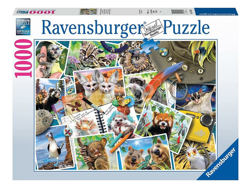 Ravensburger Puzzle 1000 db - Az utazó | REGIO JÁTÉK Webáruház