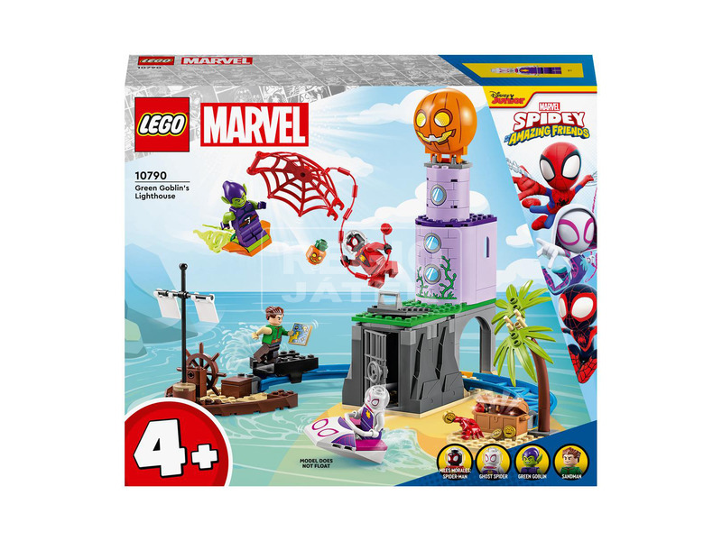LEGO Spidey 10790 Pókcsapat a Zöld Manó világítótornyánál kép nagyítása