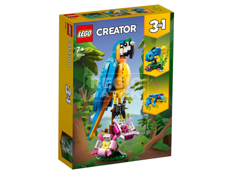LEGO Creator 31136 Egzotikus papagáj