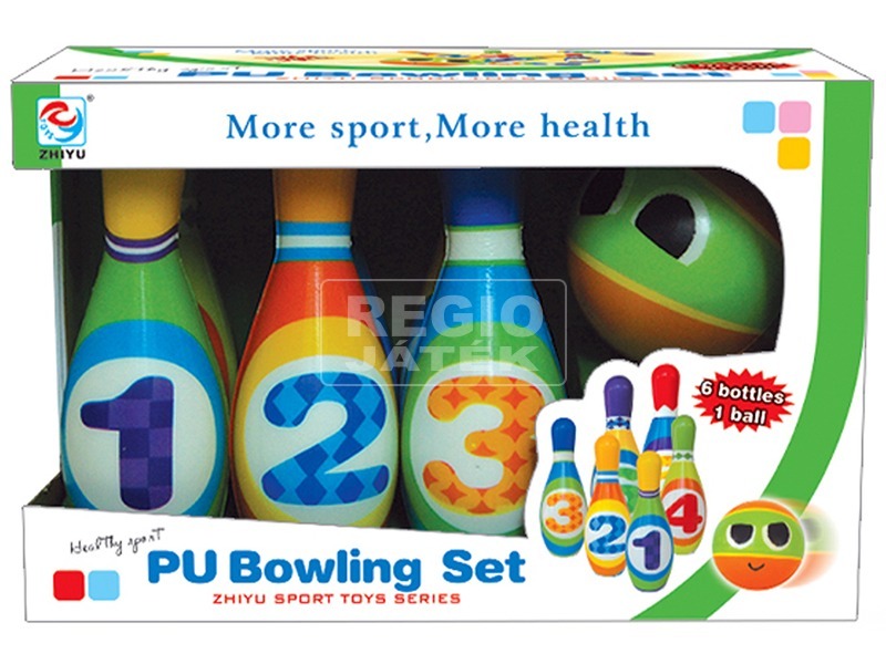 Szivacsos teke készlet - 19 cm | REGIO JÁTÉK Webáruház