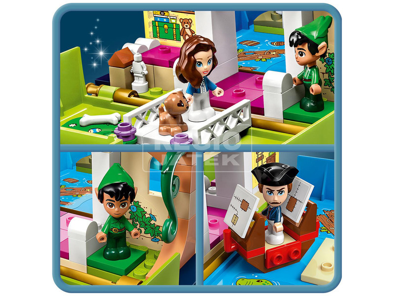 LEGO 43220 Disney Classic Pán Péter és Wendy mesebeli kalandja kép nagyítása