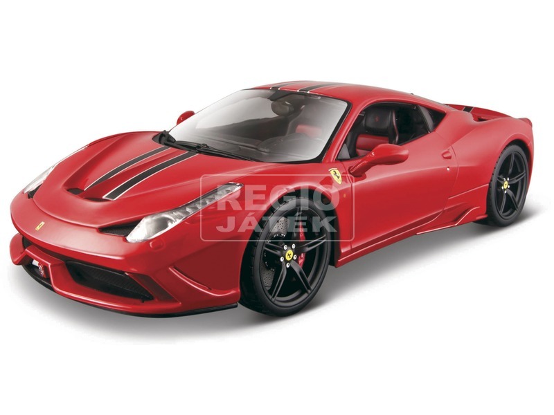Bburago Ferrari 458 Speciale versenyautó 1:18