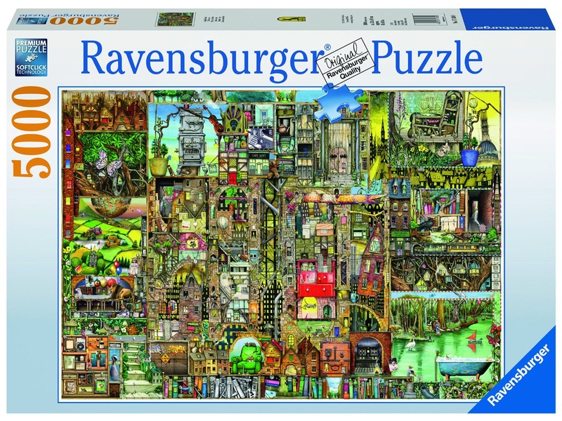 Ravensburger: Puzzle 5 000 db - Bizarr város