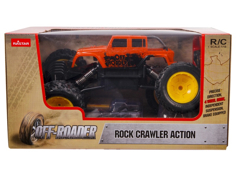 Távirányítós Rock Crawler Action - 1:18, többféle