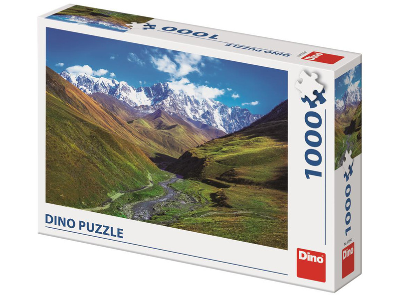 Dino Puzzle 1000 db - Shkhara hegy