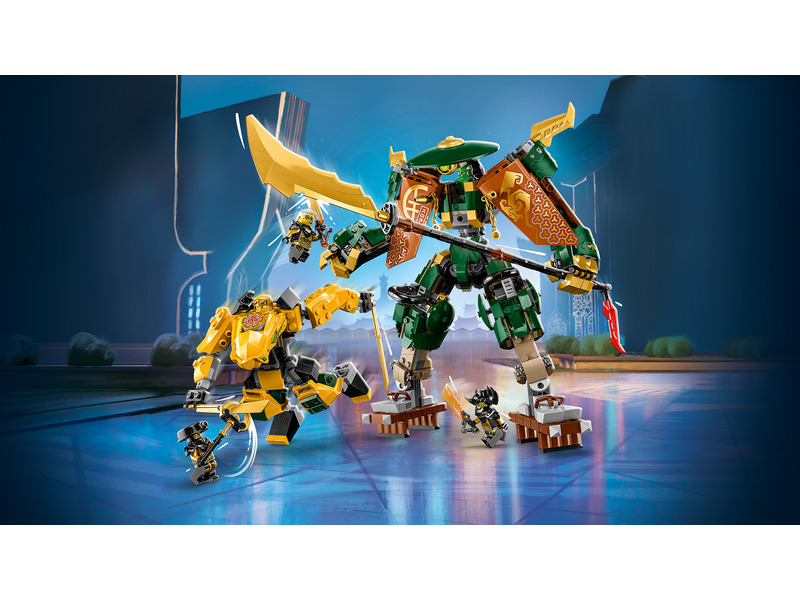 LEGO Ninjago 71794 Lloyd és Arin nindzsacsapatának robotjai kép nagyítása