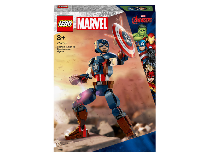 LEGO 76258 Super Heroes Amerika Kapitány építőfigura