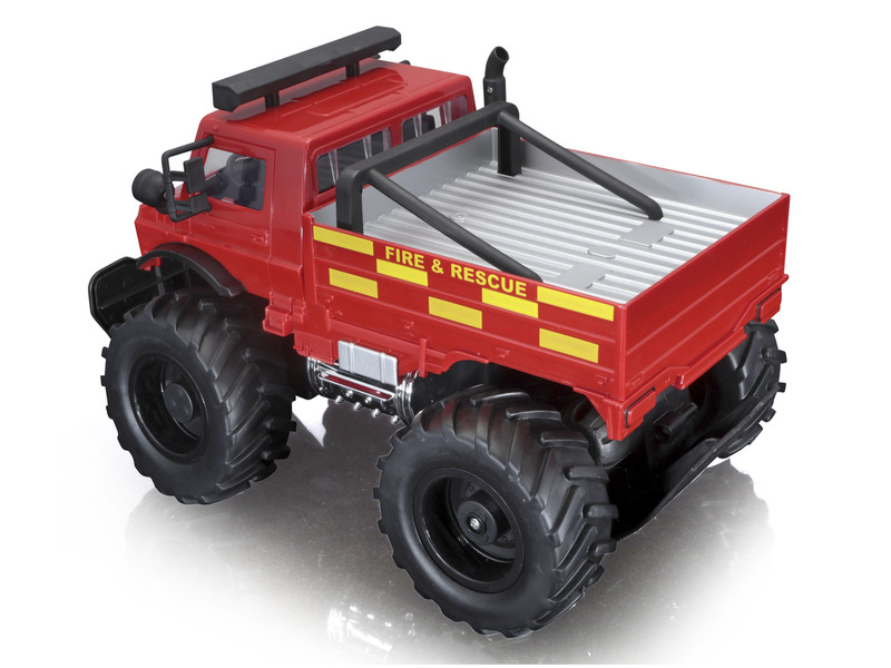 Maisto Tech távirányítós autó - M-B U5000 Unimog (tűzoltó) kép nagyítása