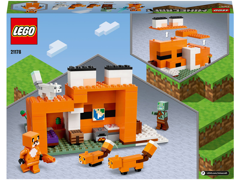 LEGO Minecraft 21178 A rókaházikó kép nagyítása