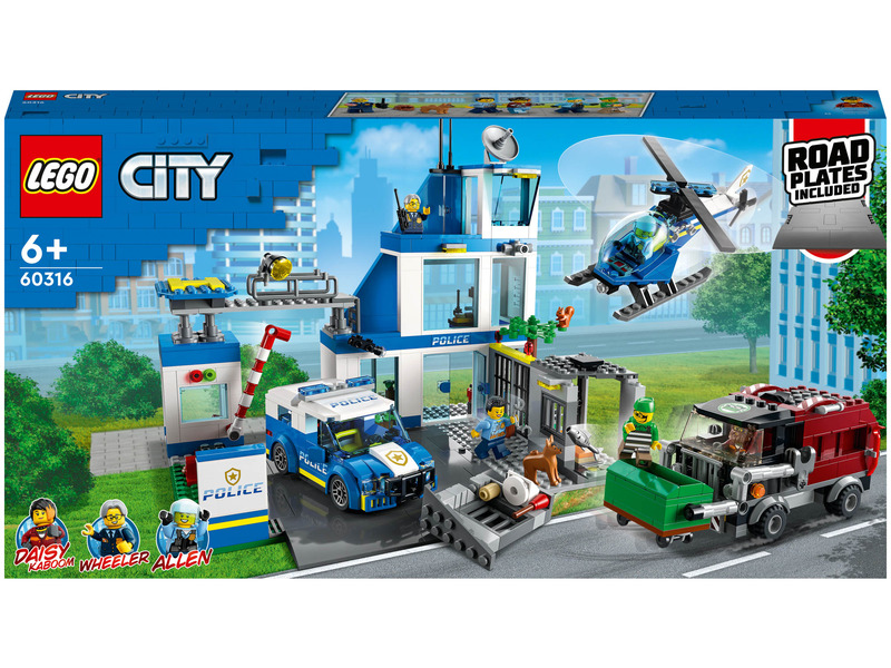 LEGO City 60316 Rendorkapitanysag REGIO JATEK Webaruhaz