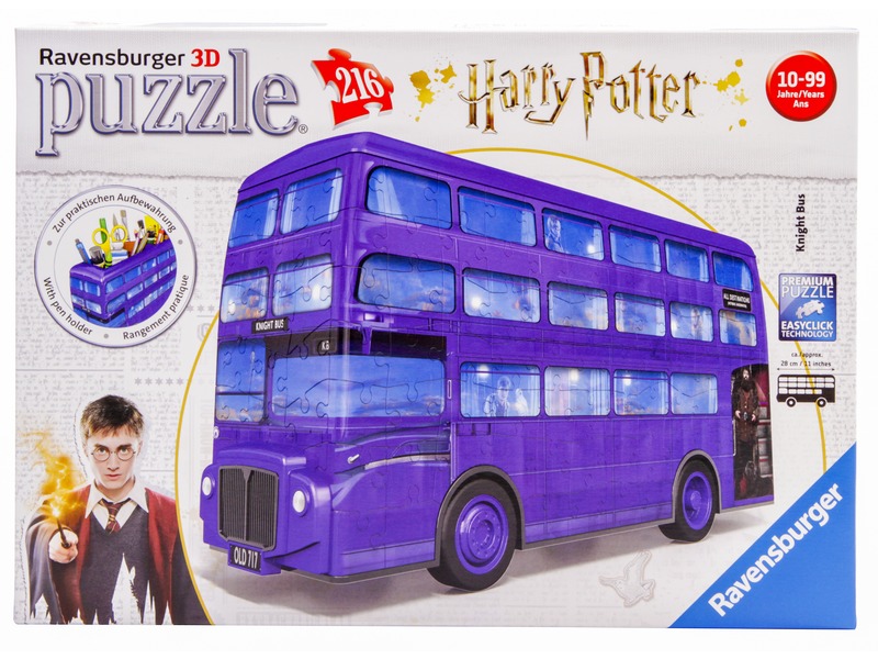 Ravensburger: 3D Puzzle - Harry Potter kóbor grimbusz, 216 darab kép nagyítása